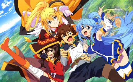 KonoSuba Benzeri Animeler! KonoSuba Benzeri 10 Leziz Anime Önerisi!