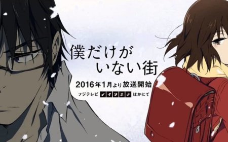 Erased (Boku dake ga Inai Machi) Benzeri Animeler! Erased Benzeri 10 Anime Önerisi!