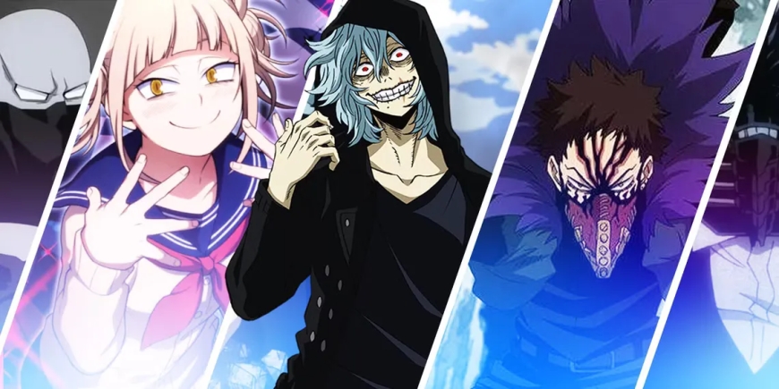 My Hero Academia'nın En Popüler 10 Kötü Karakteri! İnceleyelim!